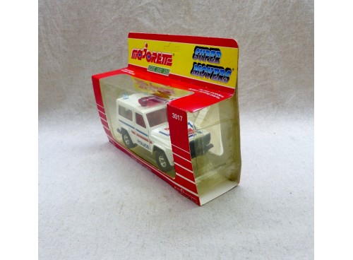 Majorette 3017 Mercedes 230 G 4x4  Police Neuf Boite
