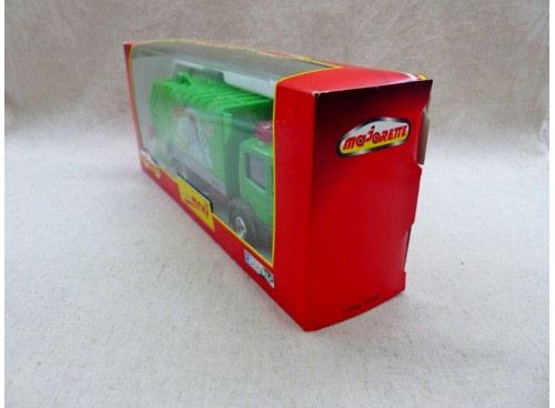 Majorette 3030 Camion Poubelle Scania "Clean City" Neuf Boite