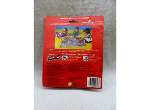 Majorette Tapis de jeu Avec Dodge Viper Supers Roadster et Tapis NM Blister
