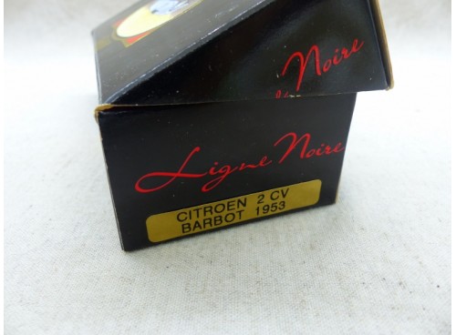 Norev Ligne Noire Citroën 2CV Barbot YACCO Bol d'Or 1953 NM Boite