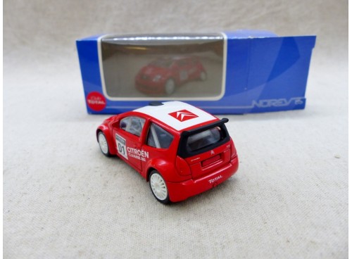 Norev 3 Inches Citroen C2  Rallye 225 cv Neuve Boite arrière
