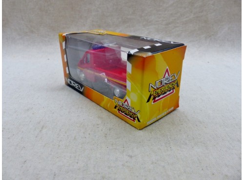 Norev 3 Inches Citroën Jumper Plateau Benne Pompiers Neuf Boite