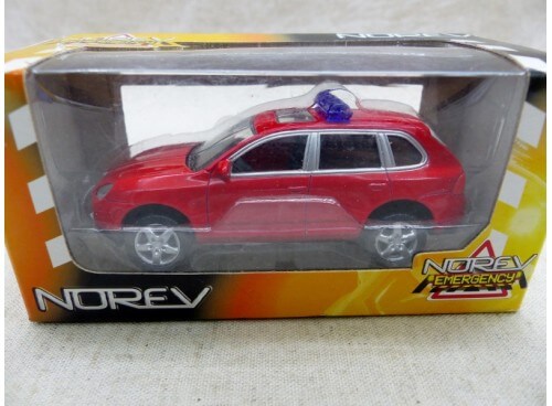 Norev 3 Inches Porsche Cayenne Turbo Pompiers NM Boite