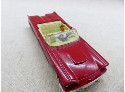 Dinky Toys France 555 Ford Thunderbird Superbe ! vue de dessus