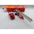 Tekno 408 et 409 ensemble VW Combi  et Grande Echelle Pompiers avec Boites ouvertes