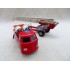 Tekno 408 et 409 ensemble VW Combi  et Grande Echelle Pompiers avec Boites