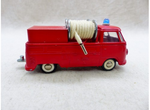 Tekno 408 et 409 ensemble VW Combi  et Grande Echelle Pompiers avec Boites