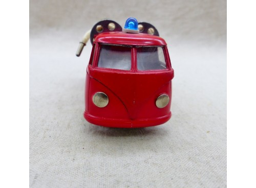 Tekno 408 et 409 ensemble VW Combi  et Grande Echelle Pompiers avec Boites