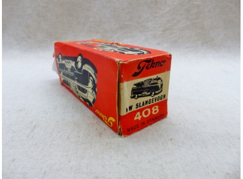 Tekno 408 et 409 ensemble VW Combi  et Grande Echelle Pompiers avec Boites