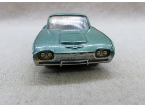 face avant miniature Solido 128 Ford Thunderbird 1961 rare Vert Métal Superbe