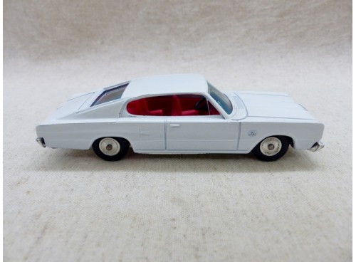 miniature Sabra Gamda Koor 8112 Dodge Charger Coupé Blanc Intérieur Rouge