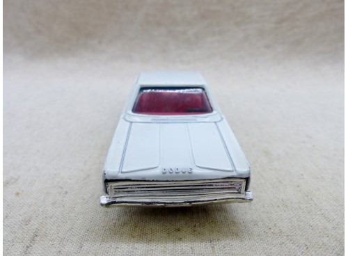Sabra Gamda Koor 8112 Dodge Charger Coupé Blanc Intérieur Rouge avant