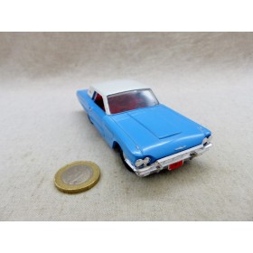 Dinky Toys 57/005 Ford Thunderbird Bleu Toit Blanc Hong-Kong