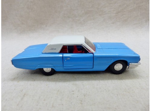 Dinky Toys 57/005 Ford Thunderbird Bleu Toit Blanc Hong-Kong
