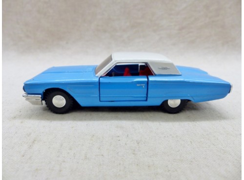Dinky Toys 57/005 Ford Thunderbird Bleu Toit Blanc Hong-Kong