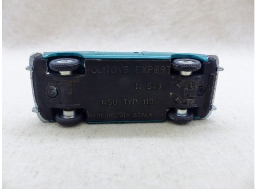 Politoys Export 543 NSU Typ 110 Vert Métal