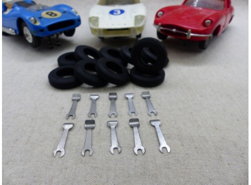 Kit Circuit 24 10 pneus Dunlop et 10 lames de contact