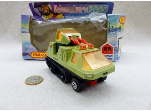Matchbox K-2003 Adventure 2000 Cruisader NM avec Boite