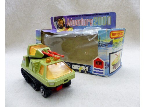 Matchbox K-2003 Adventure 2000 Cruisader NM avec Boite