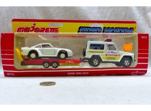 Majorette serie 3060-3070 Super Movers 3072 Coffret Le Mans Assistance NM Boite