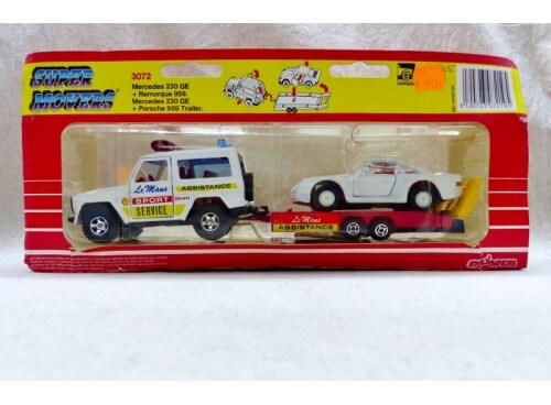 Majorette serie 3060-3070 Super Movers 3072 Coffret Le Mans Assistance NM Boite