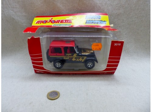 Majorette 3016 serie 3000-3010 Jeep CJ7 Night Hawk Noir/Or NM Boite