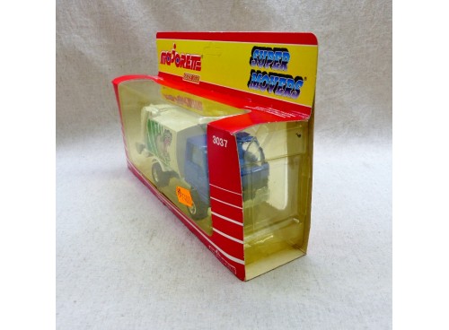 Majorette 3037 Super Movers Camion Poubelle Toyota Bleu NM Boite