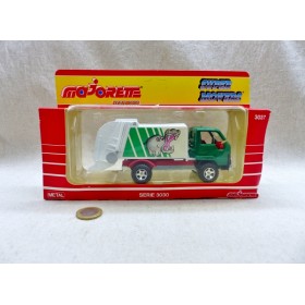 Majorette 3037 Super Movers Camion Poubelle Toyota Vert NM Boite