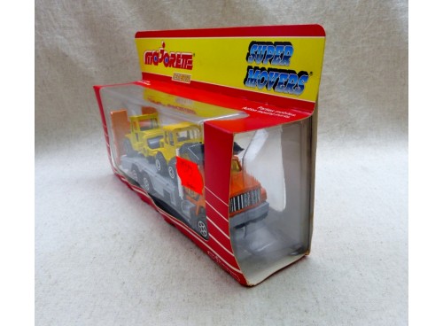 Majorette serie 3030 Camion de Transport d'Engins de TP NM Boite