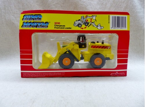 Majorette serie 3030 Super Movers Tracto-Pelle Articulé NM Boite (2)