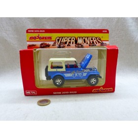 Majorette 3018 Super Movers Jeep CJ7 Racing All Road 4x4 NM Boite