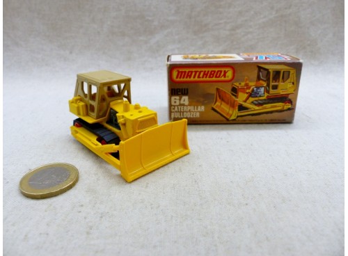 Matchbox Superfast MB 64 Bulldozer NM Boite
