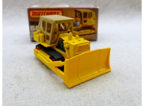 miniature de chantier Matchbox Superfast MB64 Bulldozer NM Boite