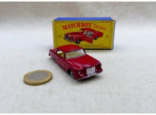 Matchbox Lesney Series N° 53 Mercedes Benz Coupe Mint in Mint Box