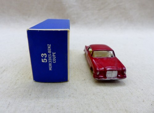 Matchbox Lesney Series N° 53 Mercedes Benz Coupe Mint in Mint Box