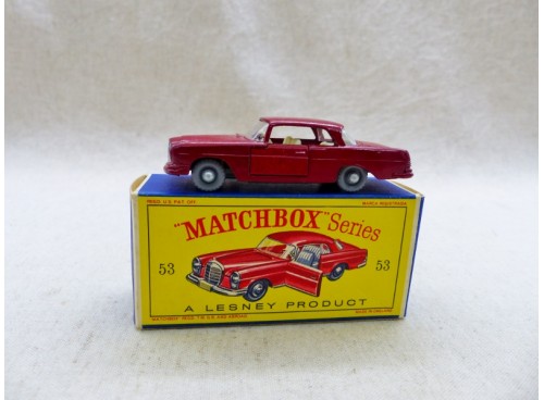Matchbox Lesney Series N° 53 Mercedes Benz Coupe Mint in Mint Box