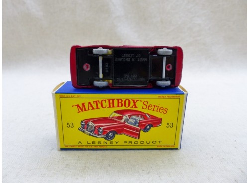 Matchbox Lesney Series N° 53 Mercedes Benz Coupe Mint in Mint Box