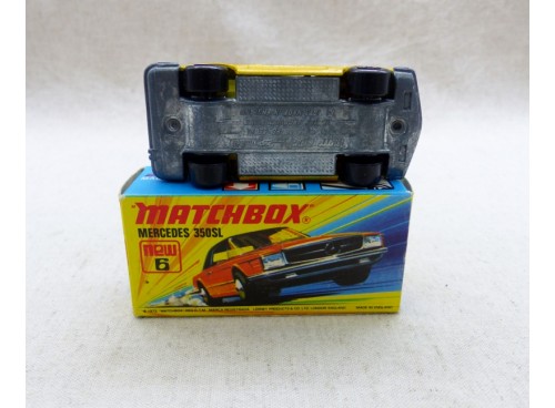 Matchbox Superfast MB6 Mercedes 350SL NM Boite (NOS)