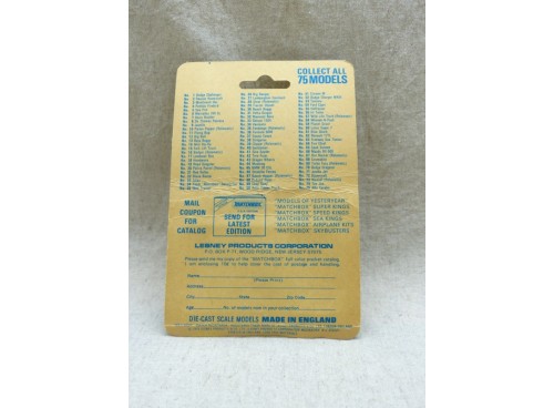 Matchbox Superfast MB41 US Ambulance Mint / Blister