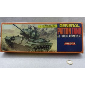 Aurora 301 Maquette Char General Patton Tank