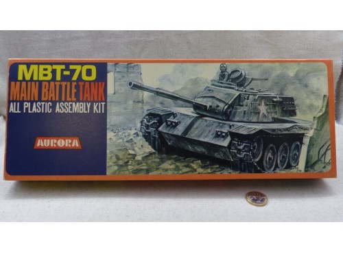 Aurora Maquette 318 MBT-70 Main Battle Tank