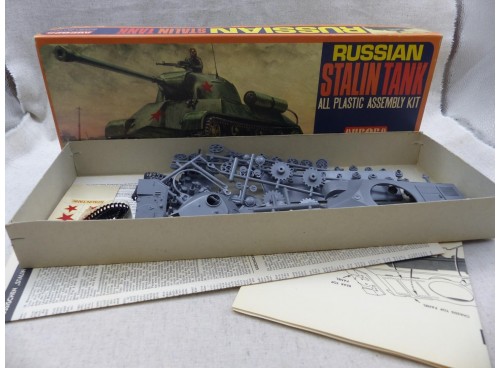 maquette Aurora Russian Stalin Tank