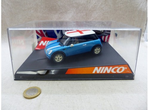 Ninco 50311 Mini Cooper England Flag Series Slot Car Neuve/Boite