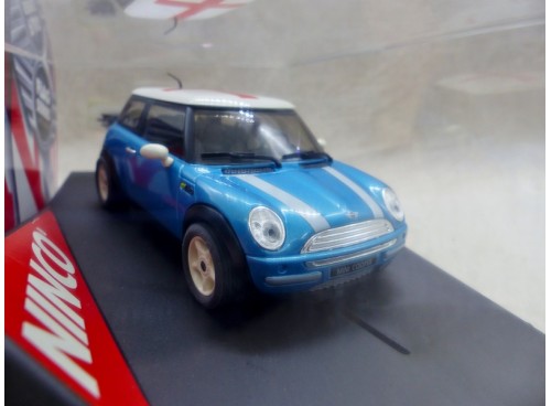 Voiture de circuit électrique Ninco 50311 Mini Cooper England Flag Series Slot Car