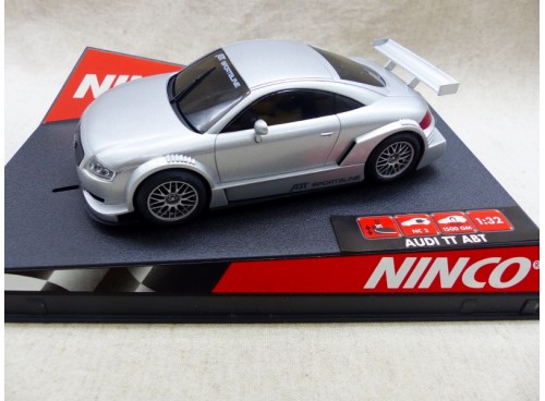 Voiture de circuit Ninco 50252 Audi TT-R Tuning Argent / Silver Slot car