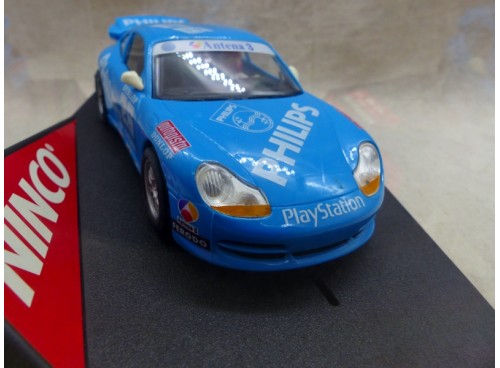 Voiture de circuit électrique Ninco 50242 Porsche 911 GT3 N° 26 Philips