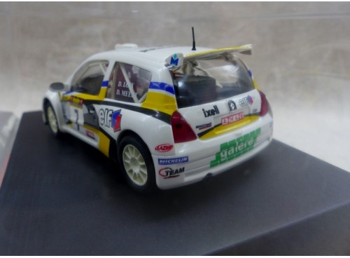 NINCO 50300 RENAULT SUPER 1600 CLIO RALYE DE WALLONIE 2002 ELF n° 7 Neuve Boite Dos