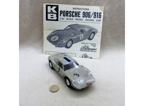 K&B Aurora 1802 Porsche 906 - 916 Slot Car 1/24°