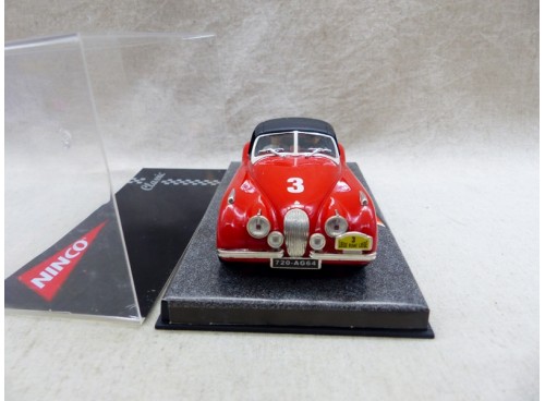 Ninco 50216 Jaguar XK120 Roadster Rallye Liège-Rome-Liège face