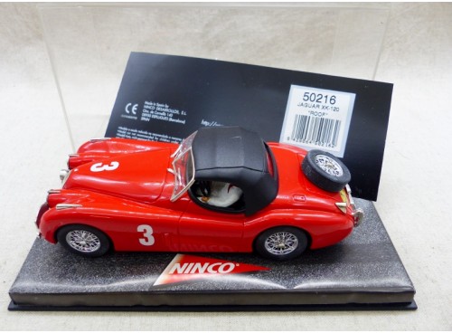 Ninco 50216 Jaguar XK120 Roadster Rallye Liège-Rome-Liège Neuve Boite